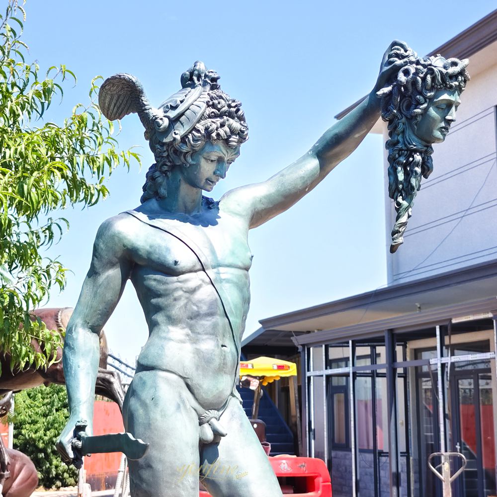 Perseus with the Head of Medusa art