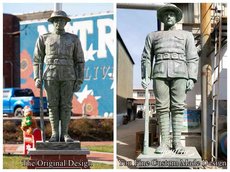 How to Get A Large Outdoor Soldier Statue for American Veterans Day? - YouFine News - 3