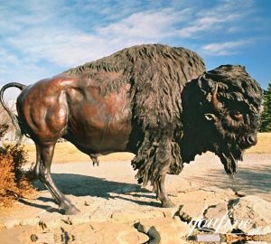 Why Do So Many People Like The Bronze Bison Statue?
