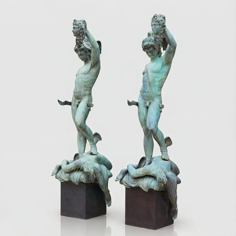 bronze Perseus with the Head of Medusa Replica