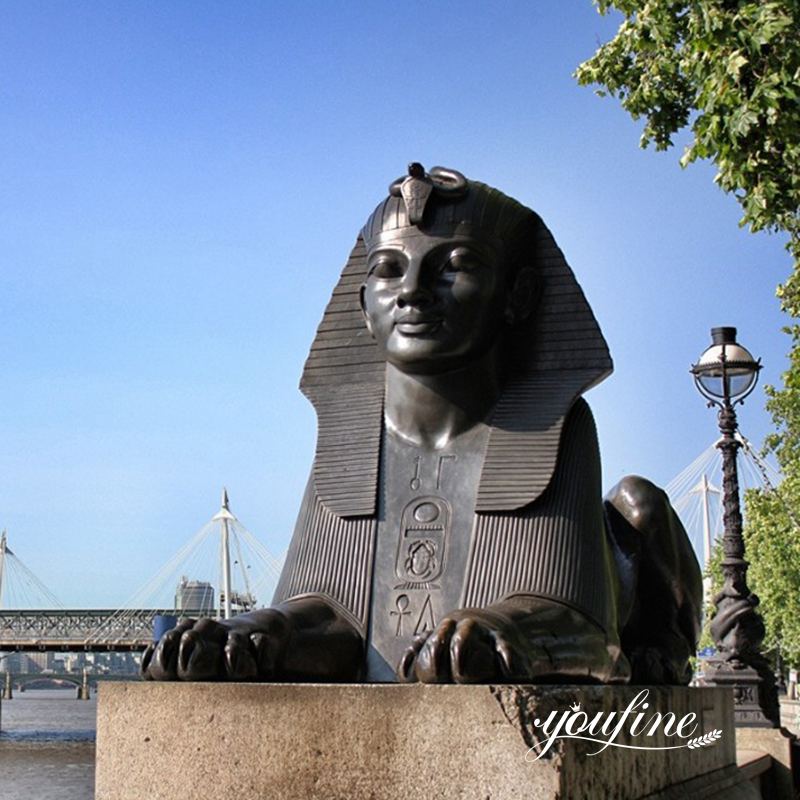 What Is The Origin of Bronze Egyptian Statue Sphinx? - YouFine News - 1