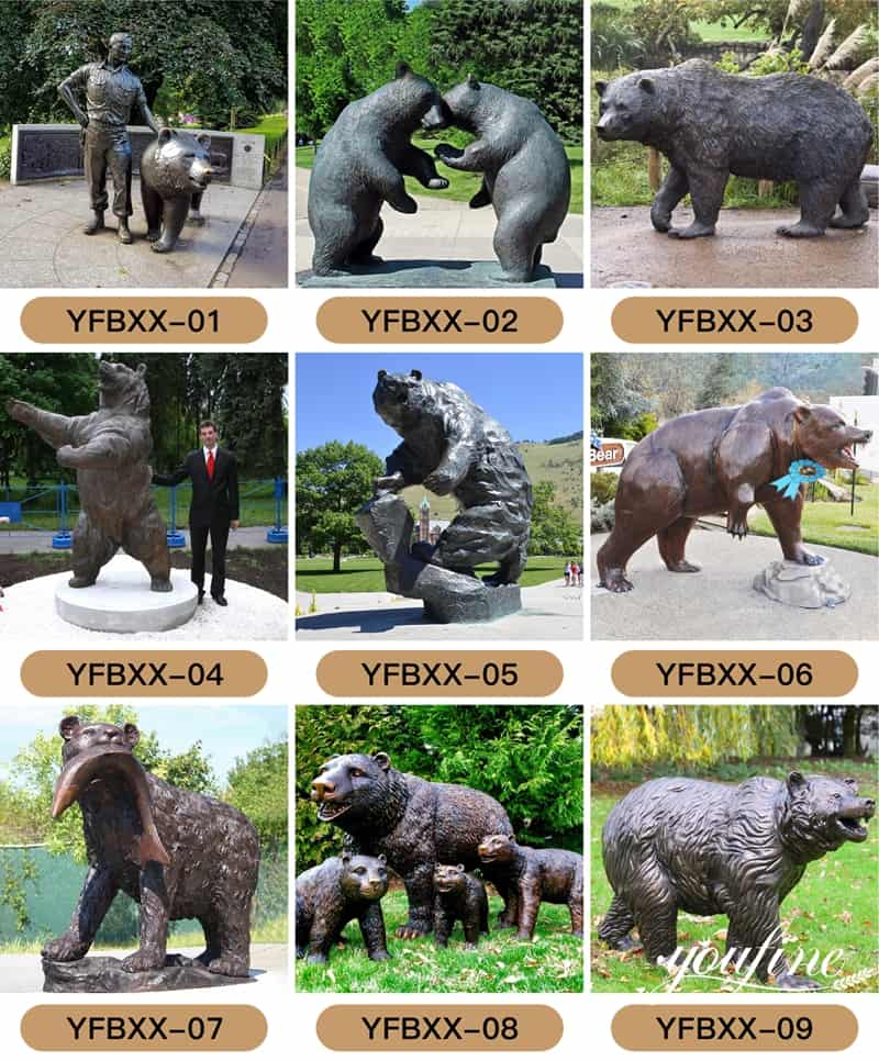 Life-Size Bronze Bear and Eagle Statue Client Good Feedback - Customer Feedback - 6