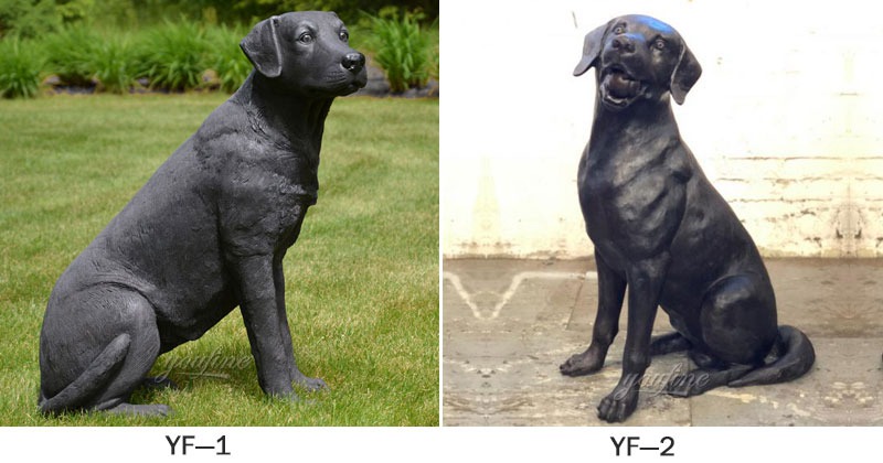 Life-Size Dog Bronze Statue Hot Sale Factory Supply BOKK-539 - Bronze Dog Sculpture - 3