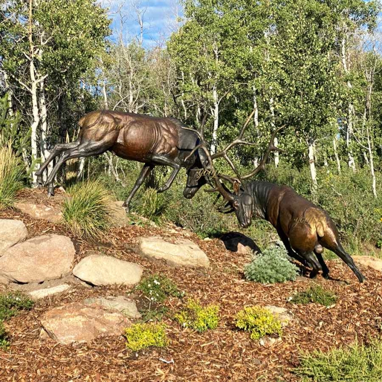 large Bronze Bull Elk Sculpture feedback