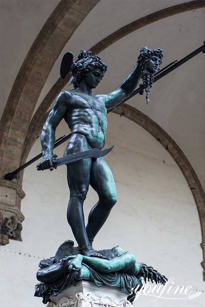 Famous Greek Bronze Perseus and Medusa Statue Replica for Sale BOKK-723 - Bronze Classical Sculpture - 2