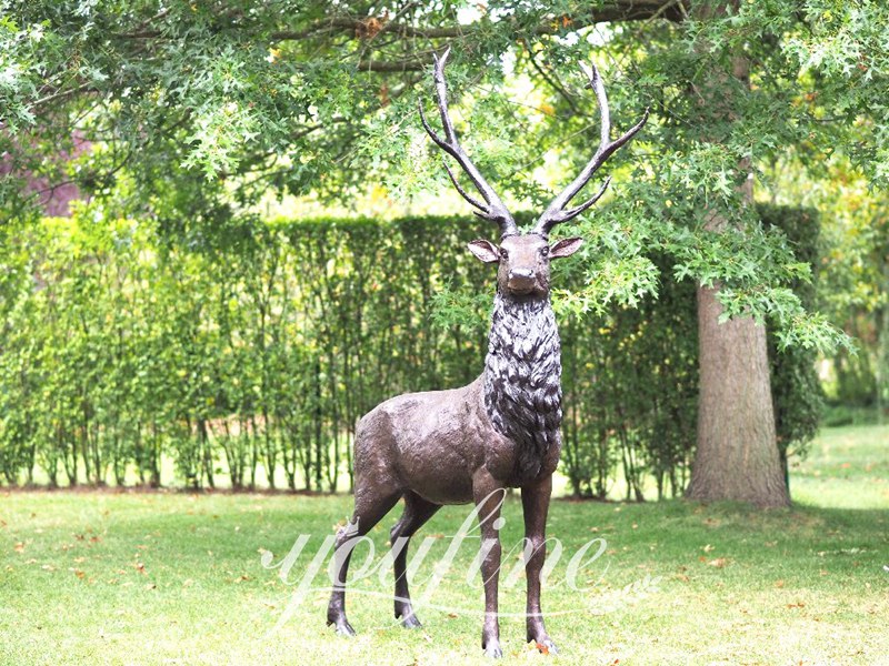 outdoor deer statues for sale-YouFine Sculpture