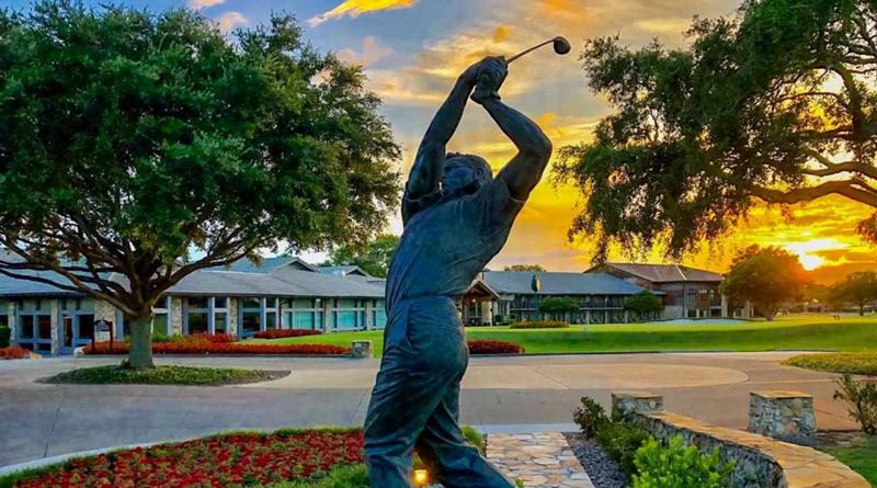 Bronze Outdoor Golf Statue Memorial Famous Golfer Arnold Palmer for Sale BOK1-035 - Bronze Golf Sculpture - 3