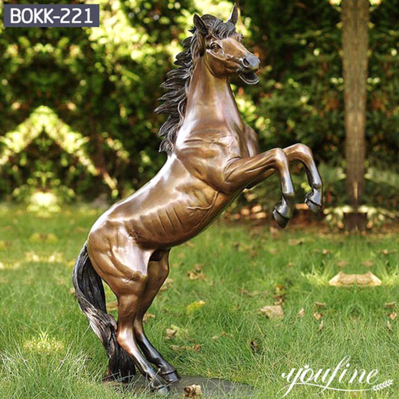 outdoor horse decor-YouFine Sculpture