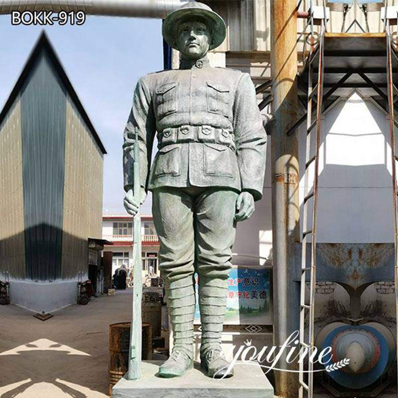 How to Get A Large Outdoor Soldier Statue for American Veterans Day?
