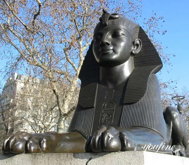 What Is The Origin of Bronze Egyptian Statue Sphinx? - YouFine News - 4