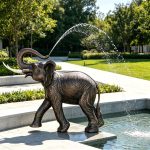 Elephant Water Fountain for Outdoor Pool