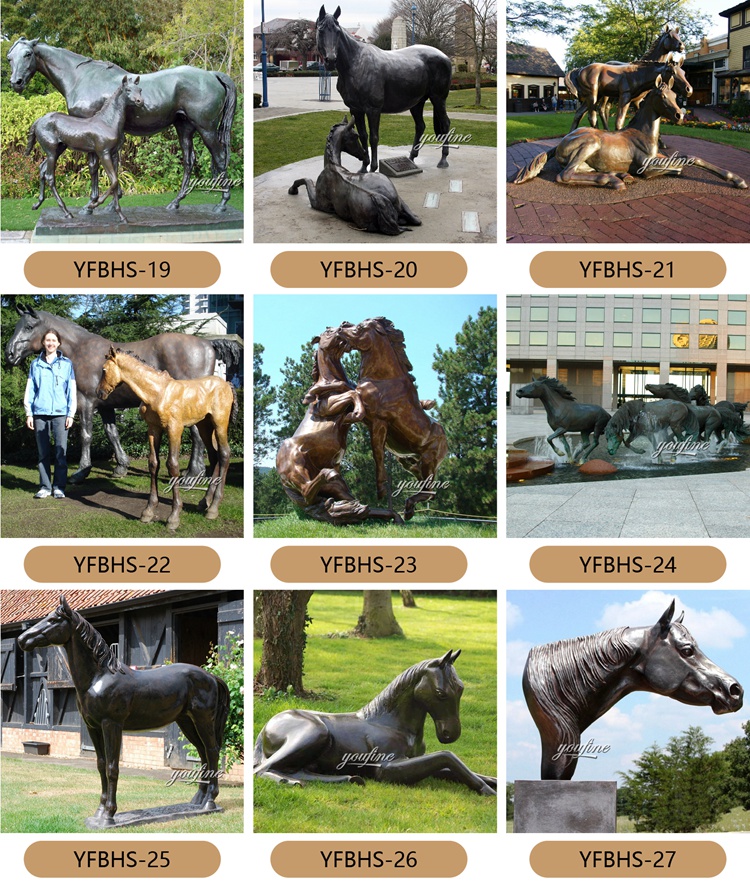 Casting Bronze Horse Sculptures -  - 25