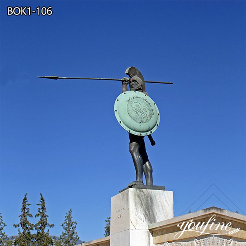 Sparta Statue Description