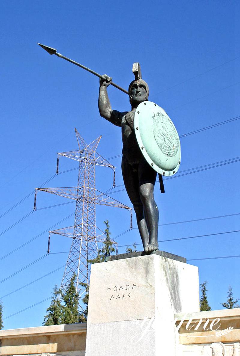 Sparta Statue Description