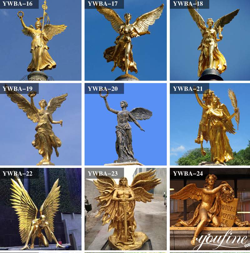 More Types of Angel Sculptures