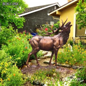Why Is Life-Size Bronze Elk Statue So Popular?