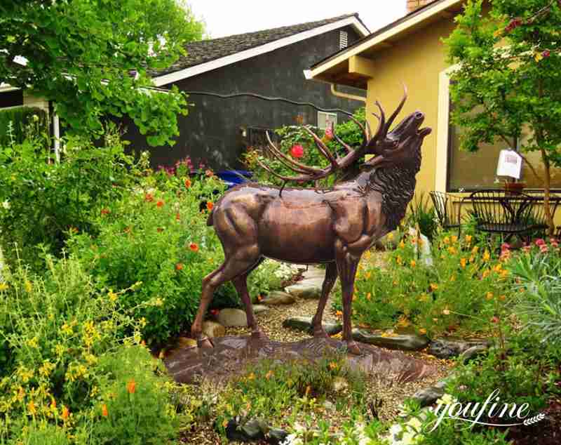 Why Is Life-Size Bronze Elk Statue So Popular
