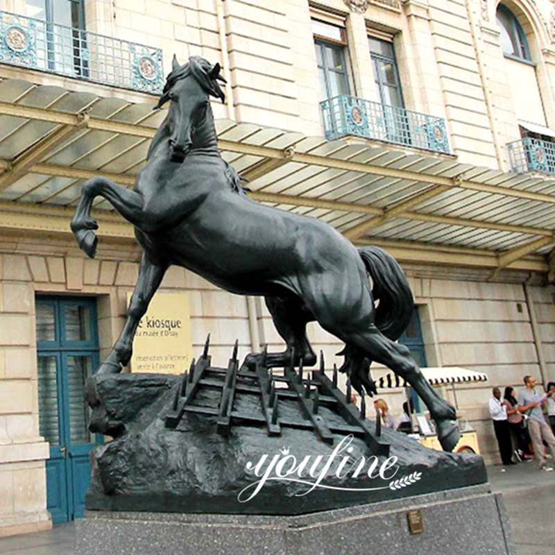 Famous life-size Horse Bronze Sculpture for Sale BOK1-138 - Bronze Horse Statues - 1