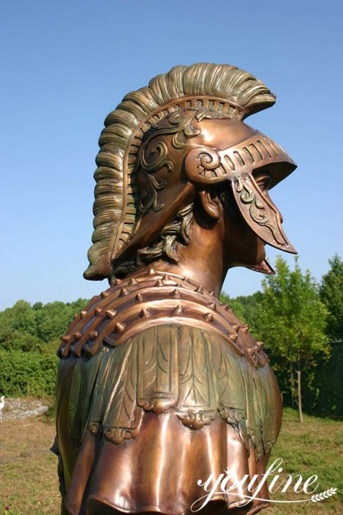 bronze warrior statue-YouFine Sculpture