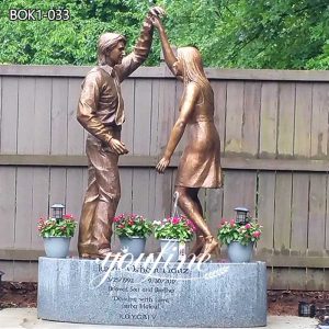 Customized Life Size Bronze Dancing Statue for Garden