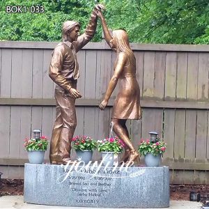 Customized Life Size Bronze Dancing Sculpture for Garden