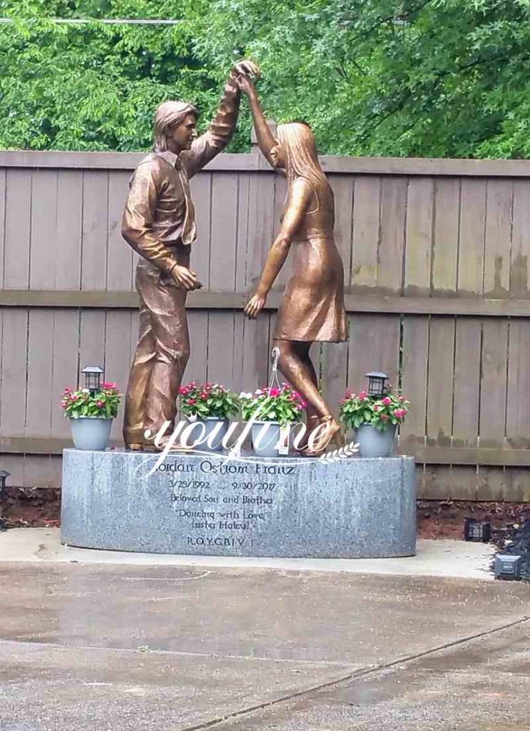 Customized Life Size Bronze Dancing Sculpture for Garden - Customer Feedback - 2