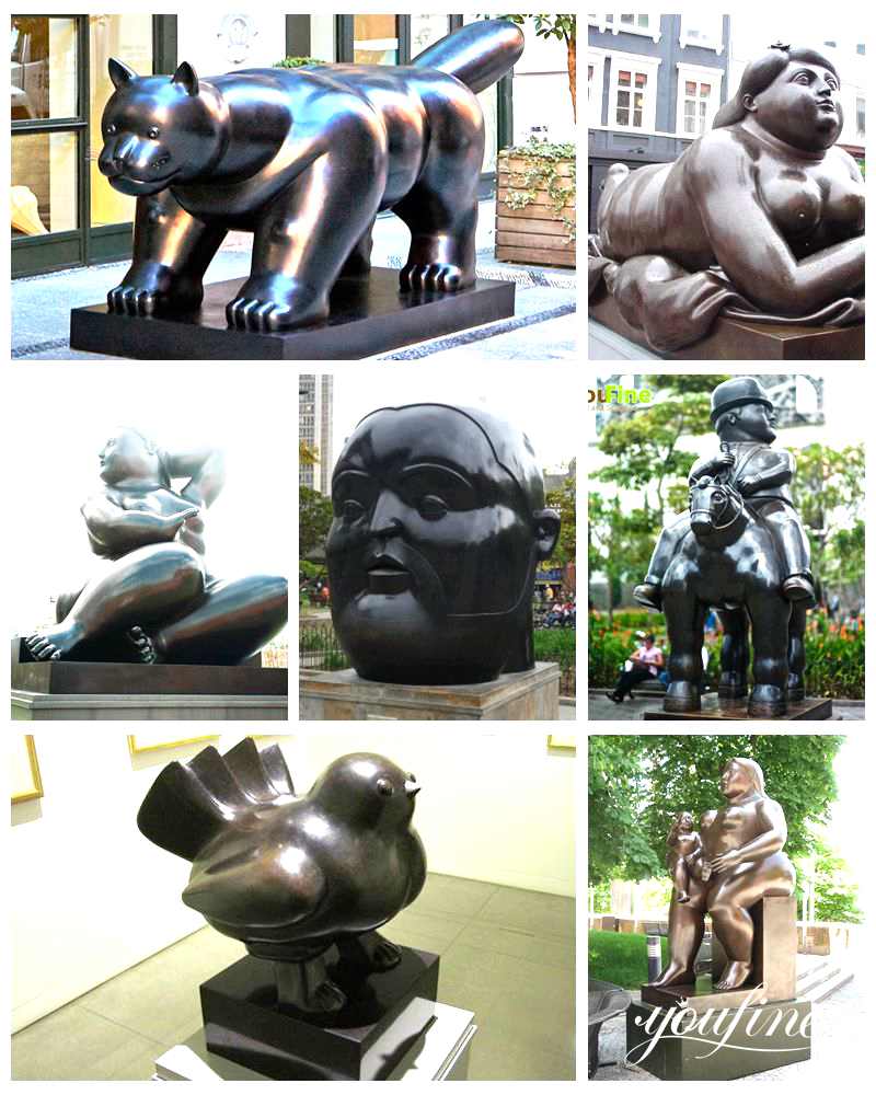 Different Types of Fat Woman Sculptures
