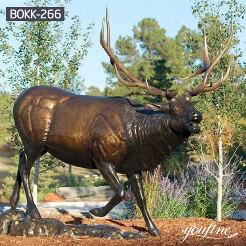 Why Is Life-Size Bronze Elk Statue So Popular? - YouFine News - 6