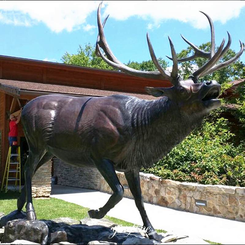 Why Is Life-Size Bronze Elk Statue So Popular? - YouFine News - 5