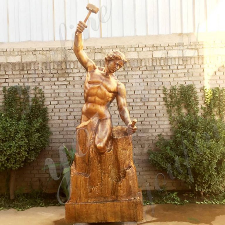 Who Made The Statue of The Self-Made Man