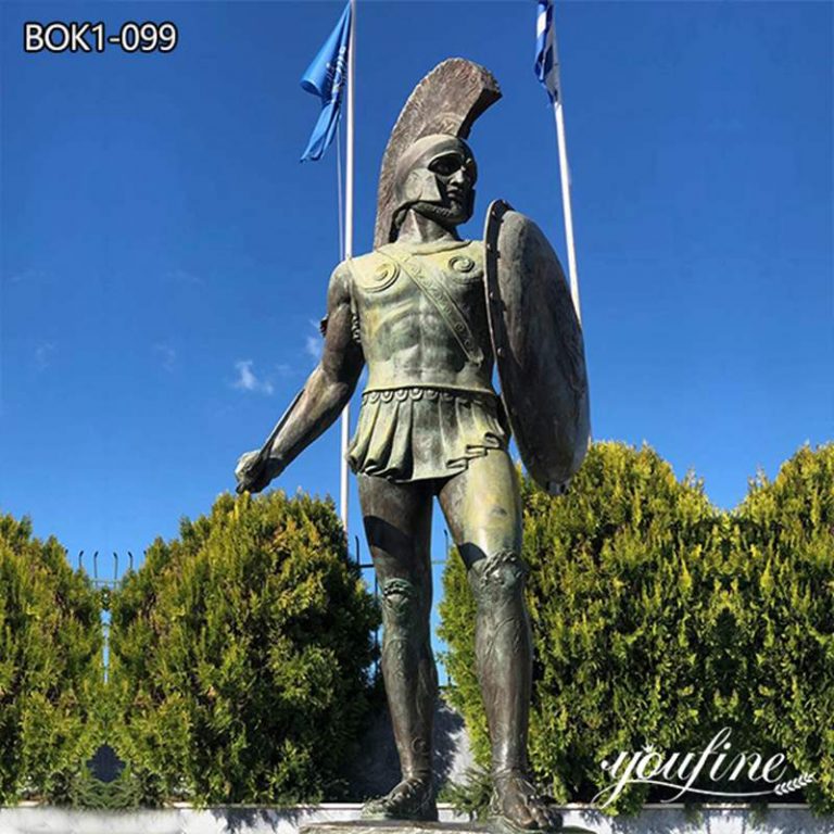 Life-Size Spartan Statue Description