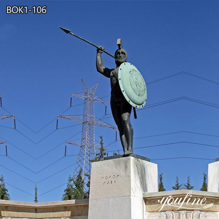 Sparta Statue Description