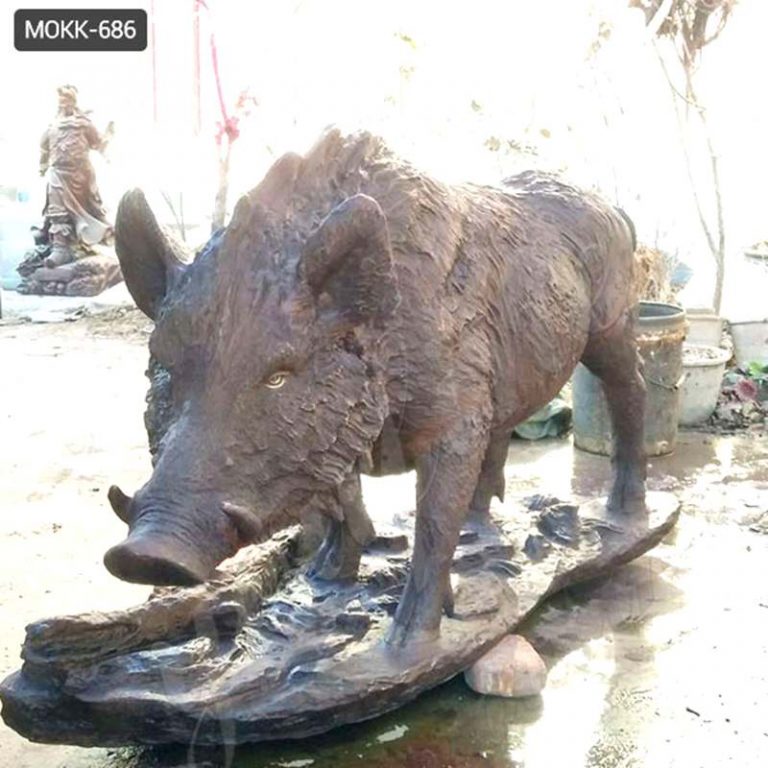 Introduction of Wild Boar Statue