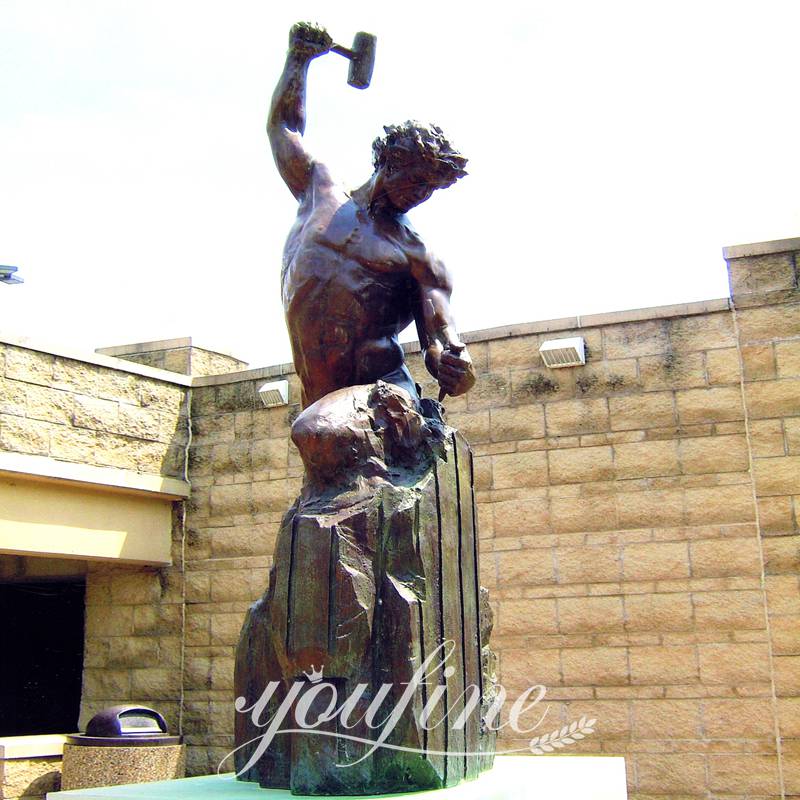 sculpture of a man sculpting himself-YouFine Sculpture