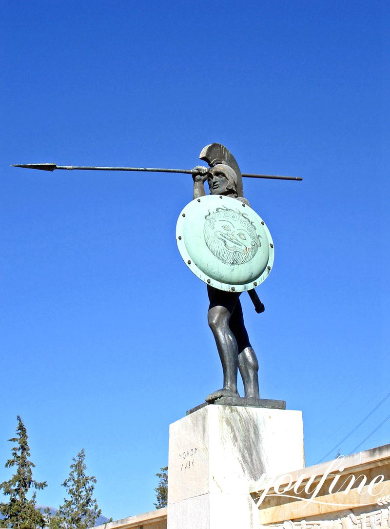Sparta Statue Description