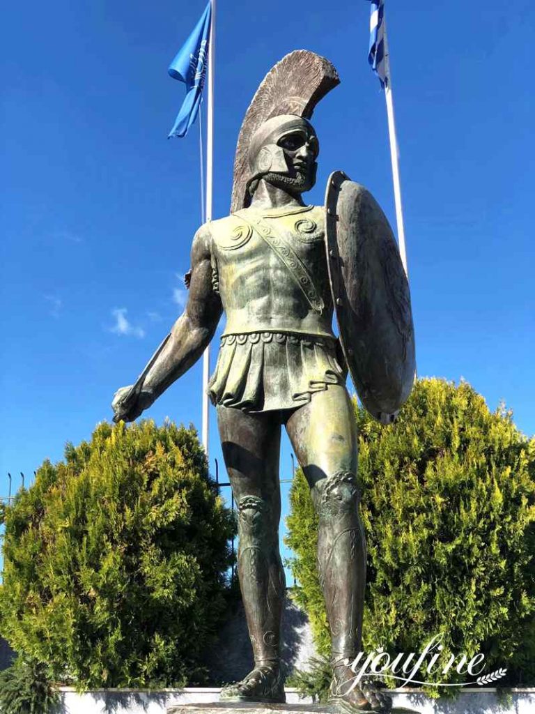 Bronze Life Size Spartan Statue YouFine Sculpture