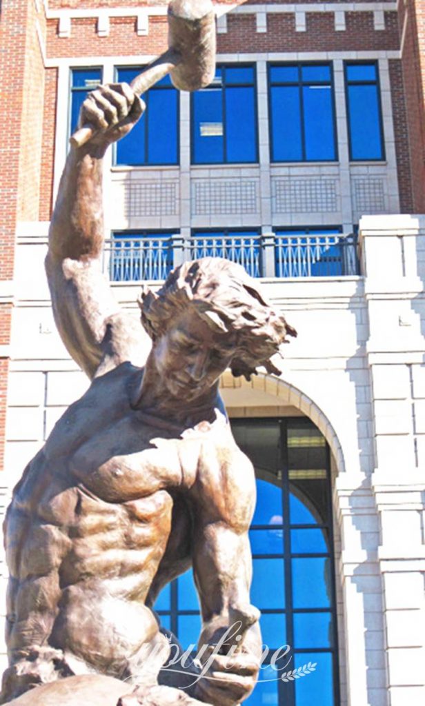 statue of man carving himself-YouFine Sculpture