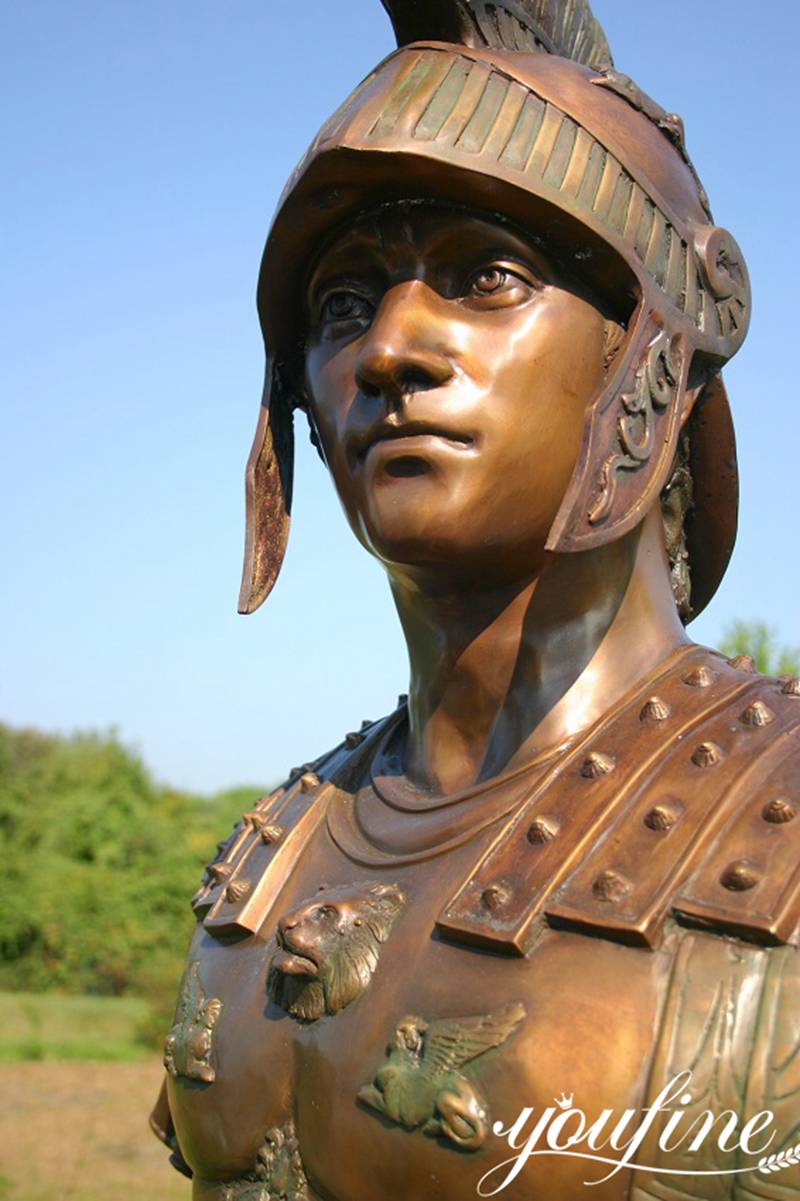 Lifesize Bronze Spartan Warrior Statue YouFine Sculpture