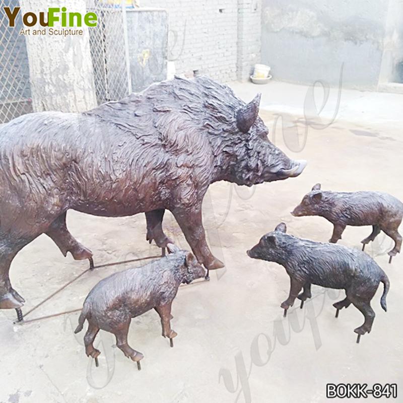 Introduction of Wild Boar Sculpture