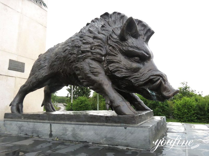 Customized Bronze Boar Fountain Zoological Park Art BOK1-121 - Other Animal sculptures - 6