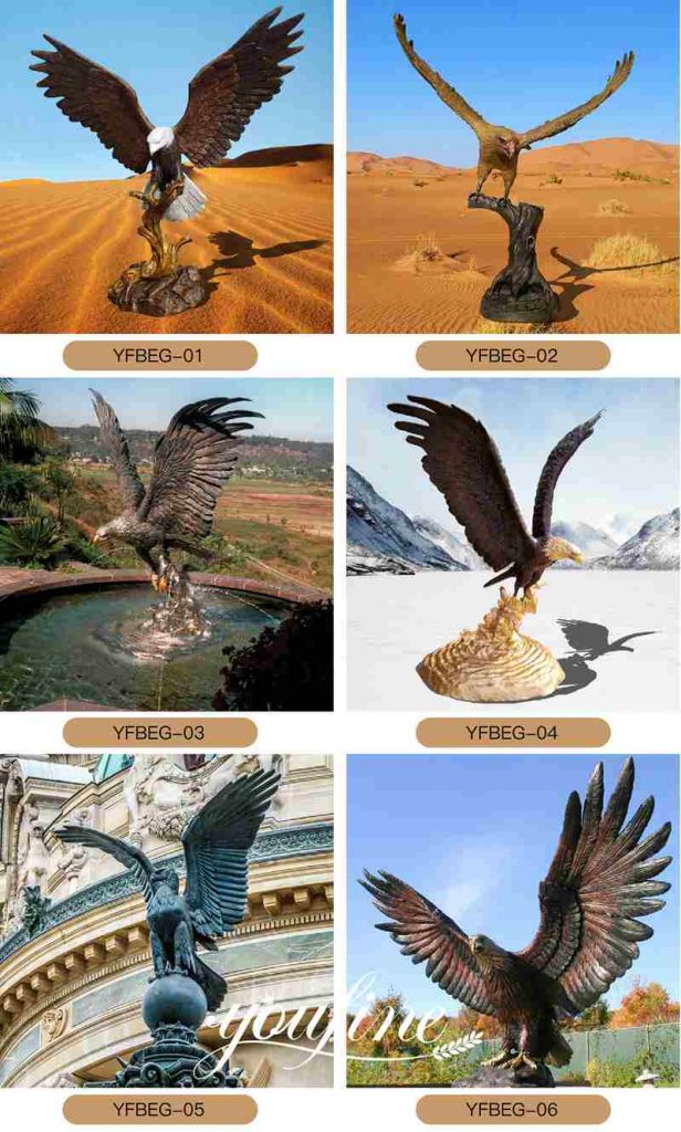 More Choices of Eagle Statues