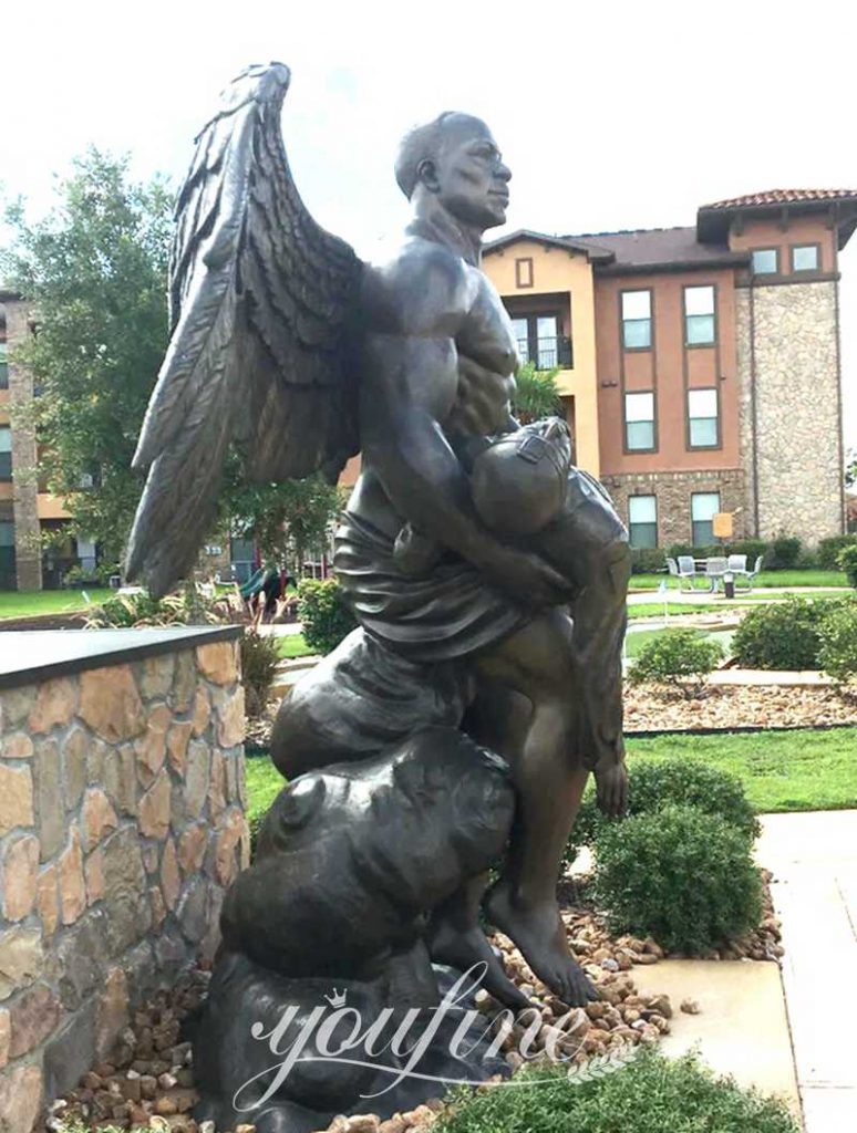 Classical Bronze Life-size Angel Statues for Sale - Customer Feedback - 31