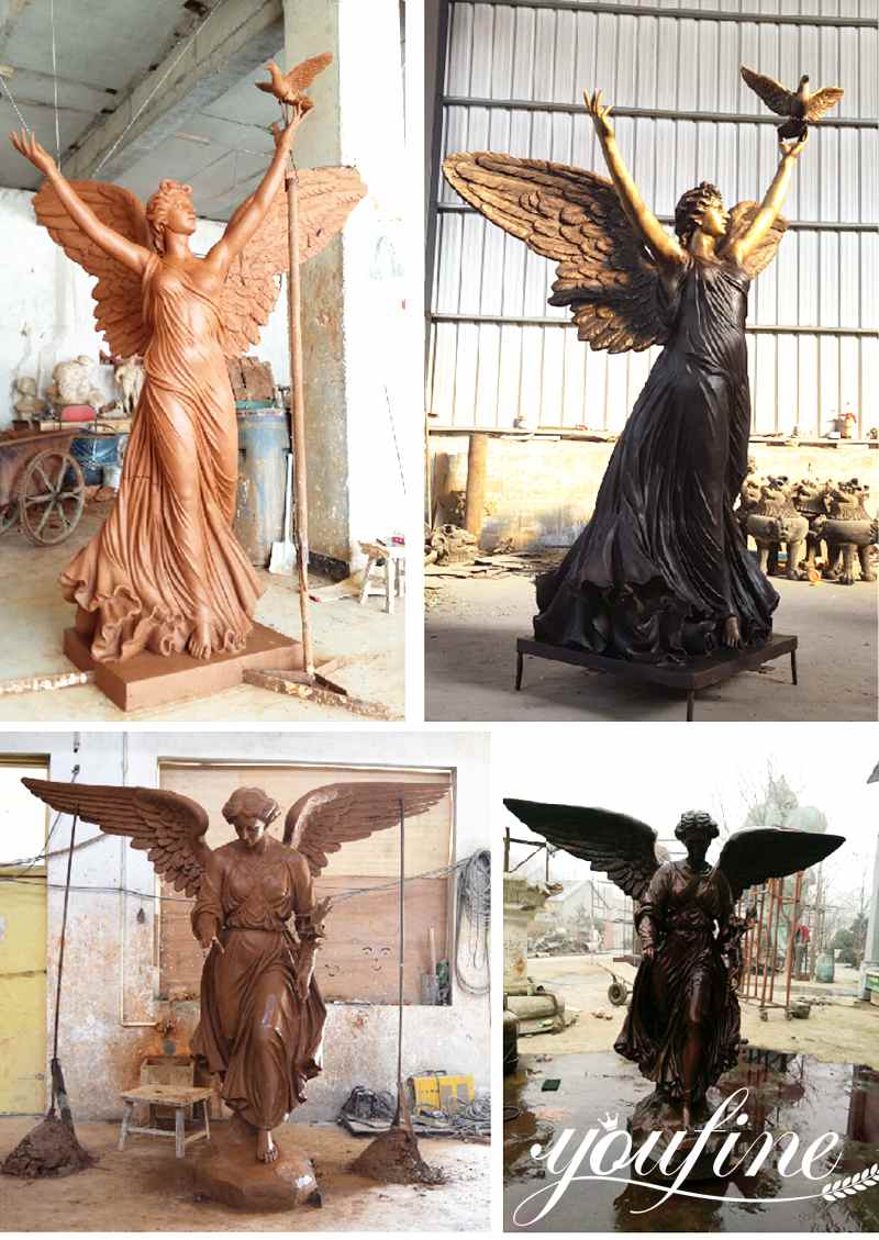 Bronze Lifesize Angel Statues You Fine Bronze Sculpture