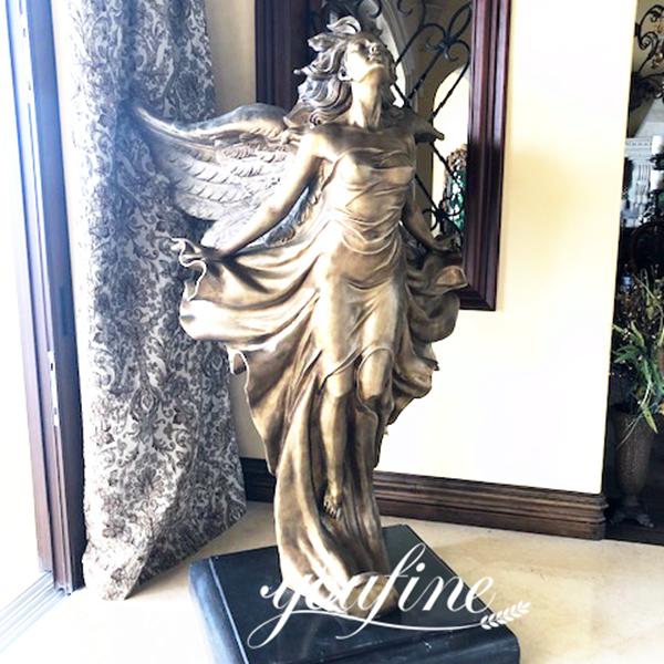 Classical Bronze Life-size Angel Statues for Sale - Customer Feedback - 10