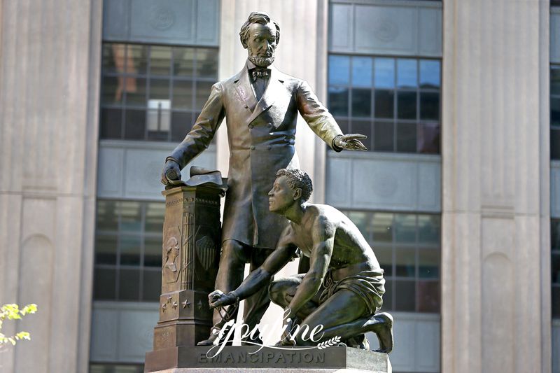Lincoln Statue in Boston, Massachusetts: