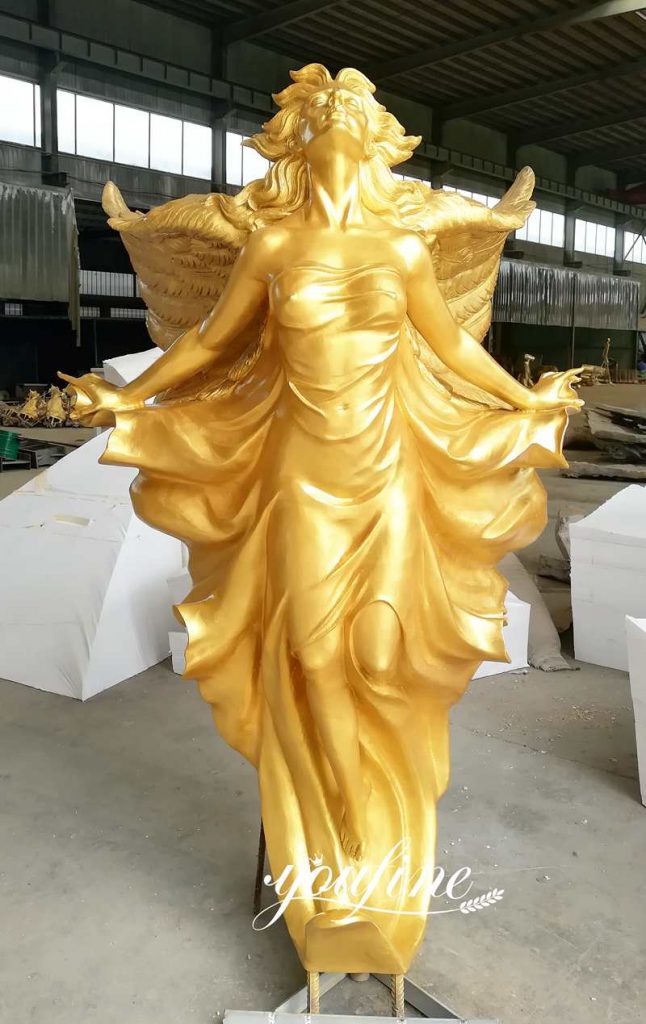 Classical Bronze Life-size Angel Statues for Sale - Customer Feedback - 11