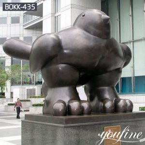 Bronze Fernando Botero Art Fat Bird Sculpture Garden Decor Factory Supplier BOKK-435
