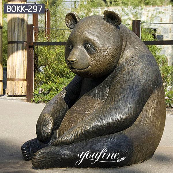 Huge Bronze Grizzly Bear Statue Garden Decor for Sale BOK1-007 - Bronze Bear Statues - 17