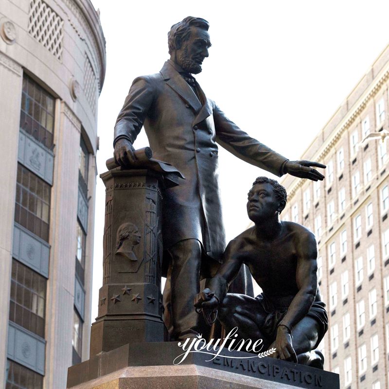 Lincoln Statue in Boston, Massachusetts:
