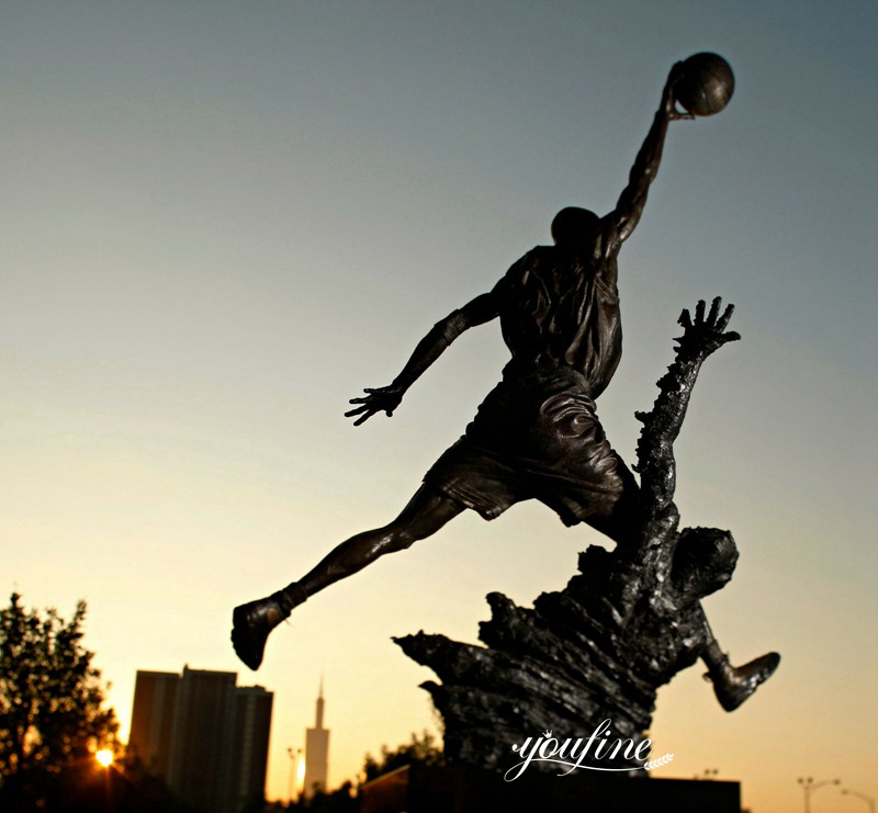 Bronze Michael Jordan Statue Replica Factory Supplier BOK1-110 - Bronze Figure Sculpture - 9